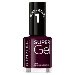 Rimmel London Super Gel Nail Polish - 64 Plum Pudding