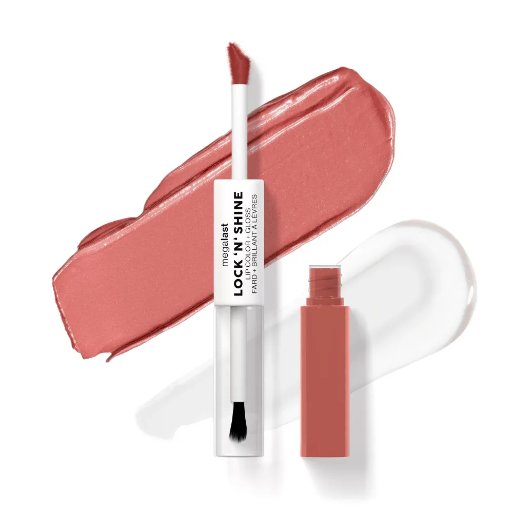 wet n wild MegaLast Lock 'N' Shine Lip Color + Gloss - Nude Illusion