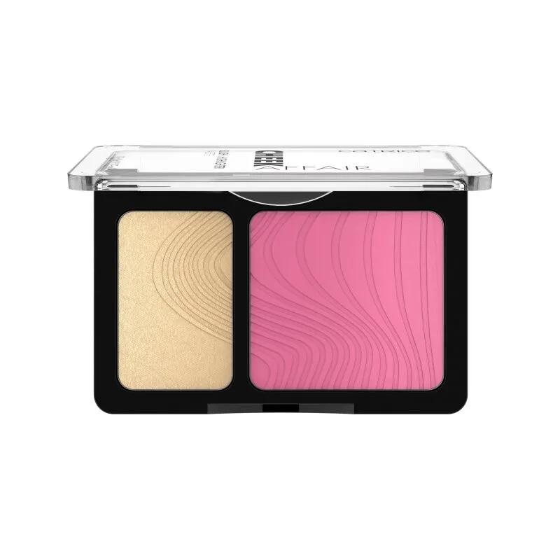 CATRICE Cheek Affair Blush & Highlighter Palette - 010 Love At First Swipe