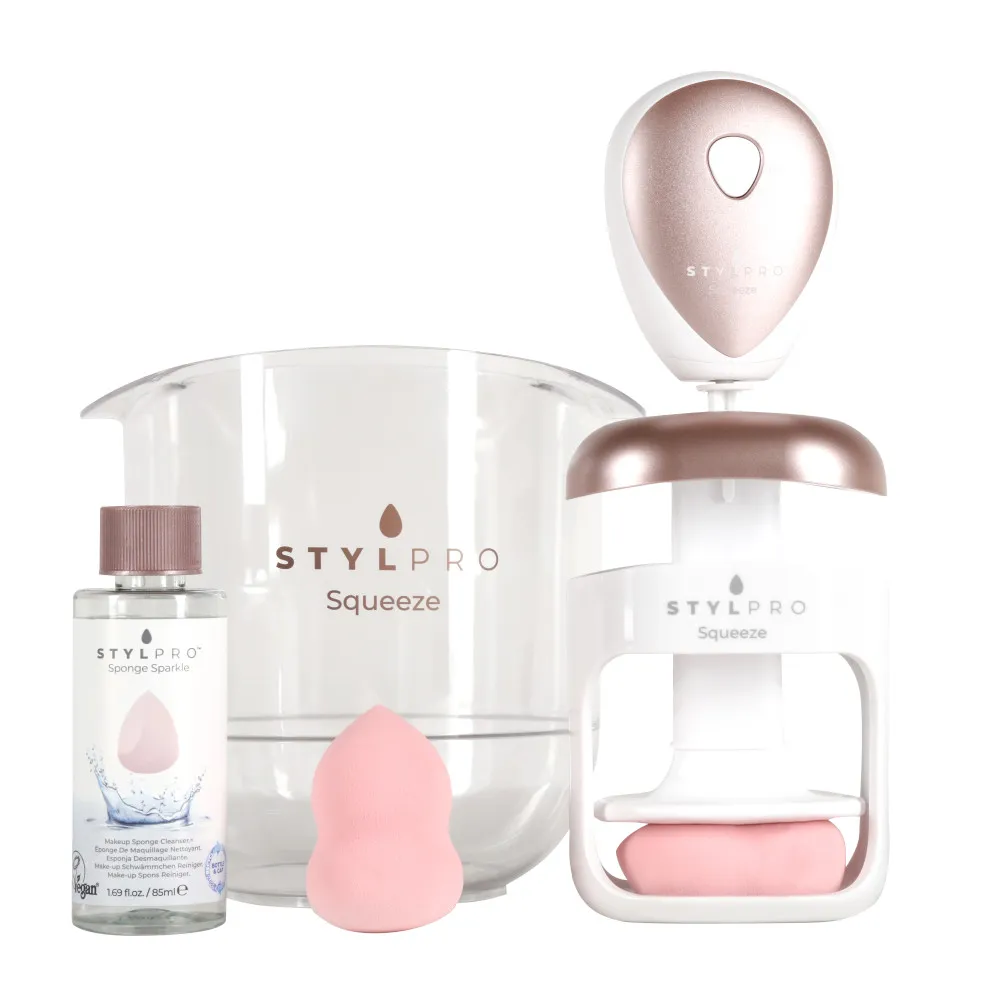 STYLPRO dispozitiv pentru curatare burete makeup - Squeeze Beauty Sponge Cleaner and Dryer