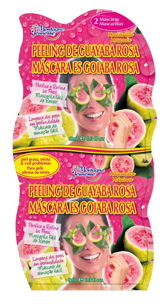 Montagne Jeunesse Pink Guava Peel-Off Face Mask Duo