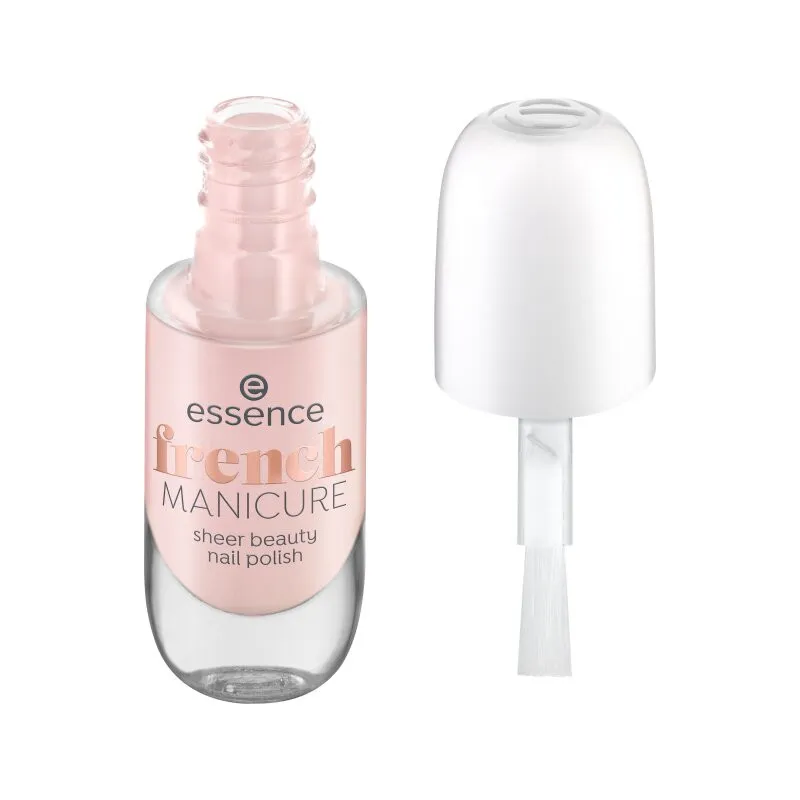 essence french MANICURE Sheer Beauty Nail Polish - 01 Peach Please!