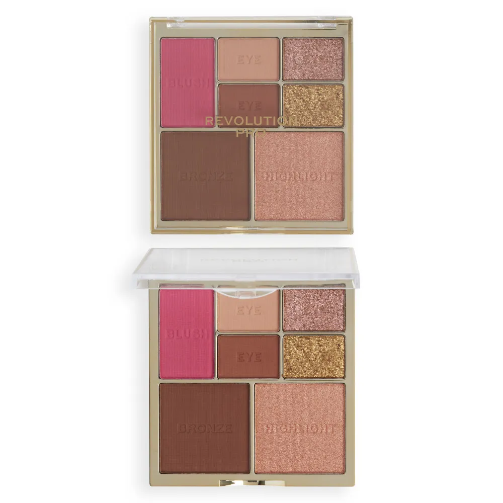 Revolution Pro Iconic Eye & Cheek Palette - Medium/Deep