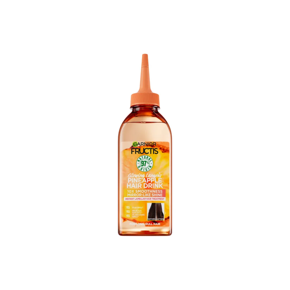 Garnier tratament de par - Fructis Glowing Lengths Pineapple Hair Drink