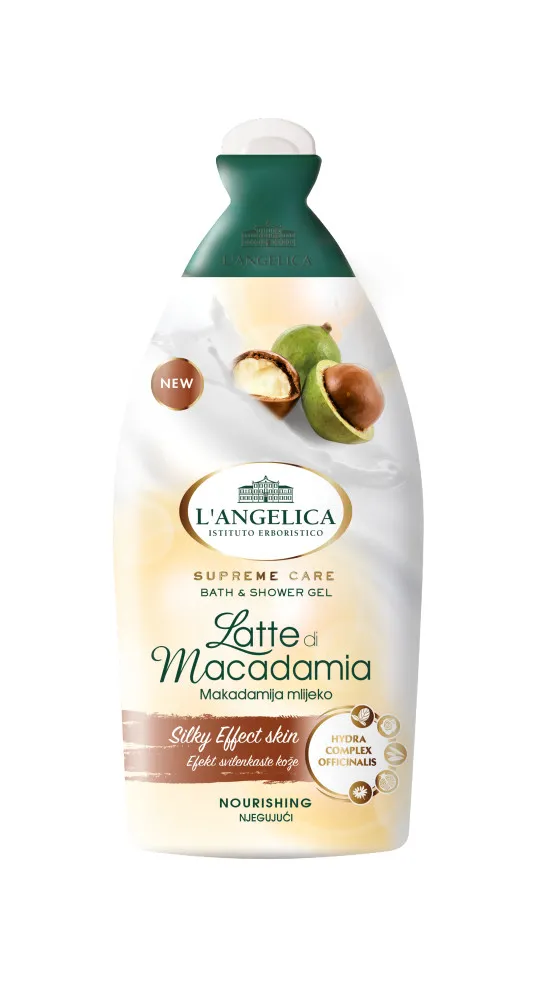 L'Angelica gel de dus - Bath & Shower Gel - Macadamia