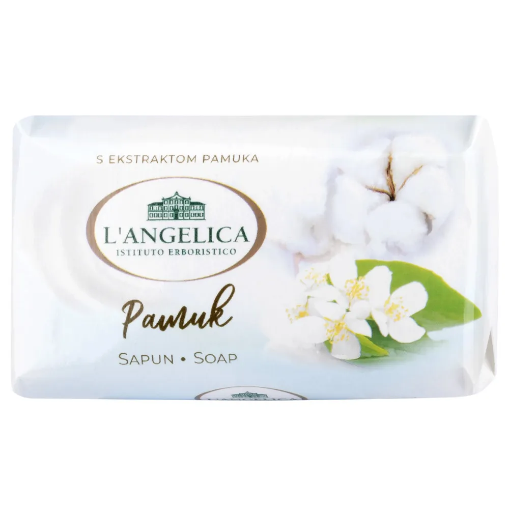 L'Angelica sapun - Hard Soap With Cotton Extract