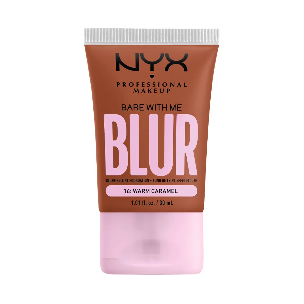 NYX Professional Makeup Bare With Me Blur Tint Foundation - Warm Caramel (BWMBT16)