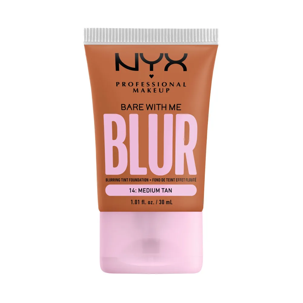 NYX Professional Makeup Bare With Me Blur Tint Foundation - Medum Tan (BWMBT14)