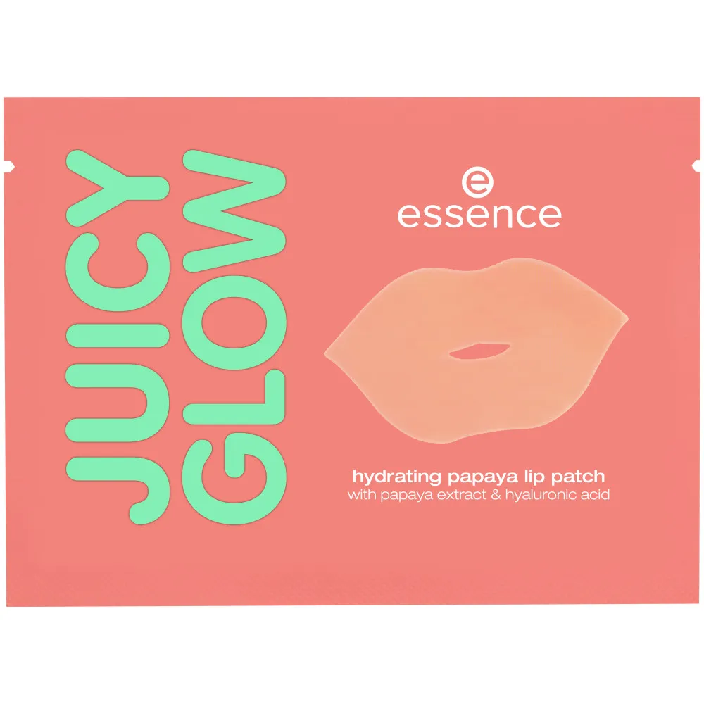 essence patch-uri pentru buze - Juicy Glow Hydrating Papaya Lip Patch - 01 Papaya Plump