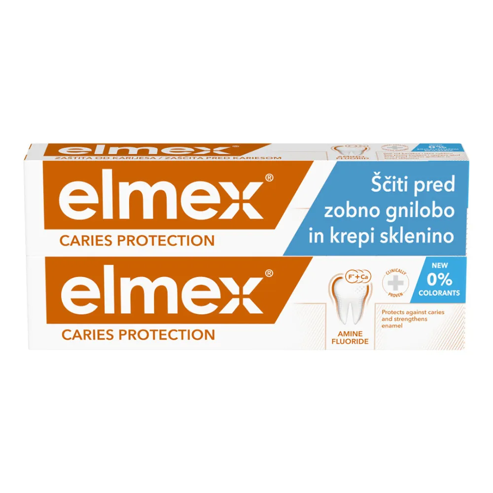 elmex pasta de dinti - Caries Protection Toothpaste - Duo Pack