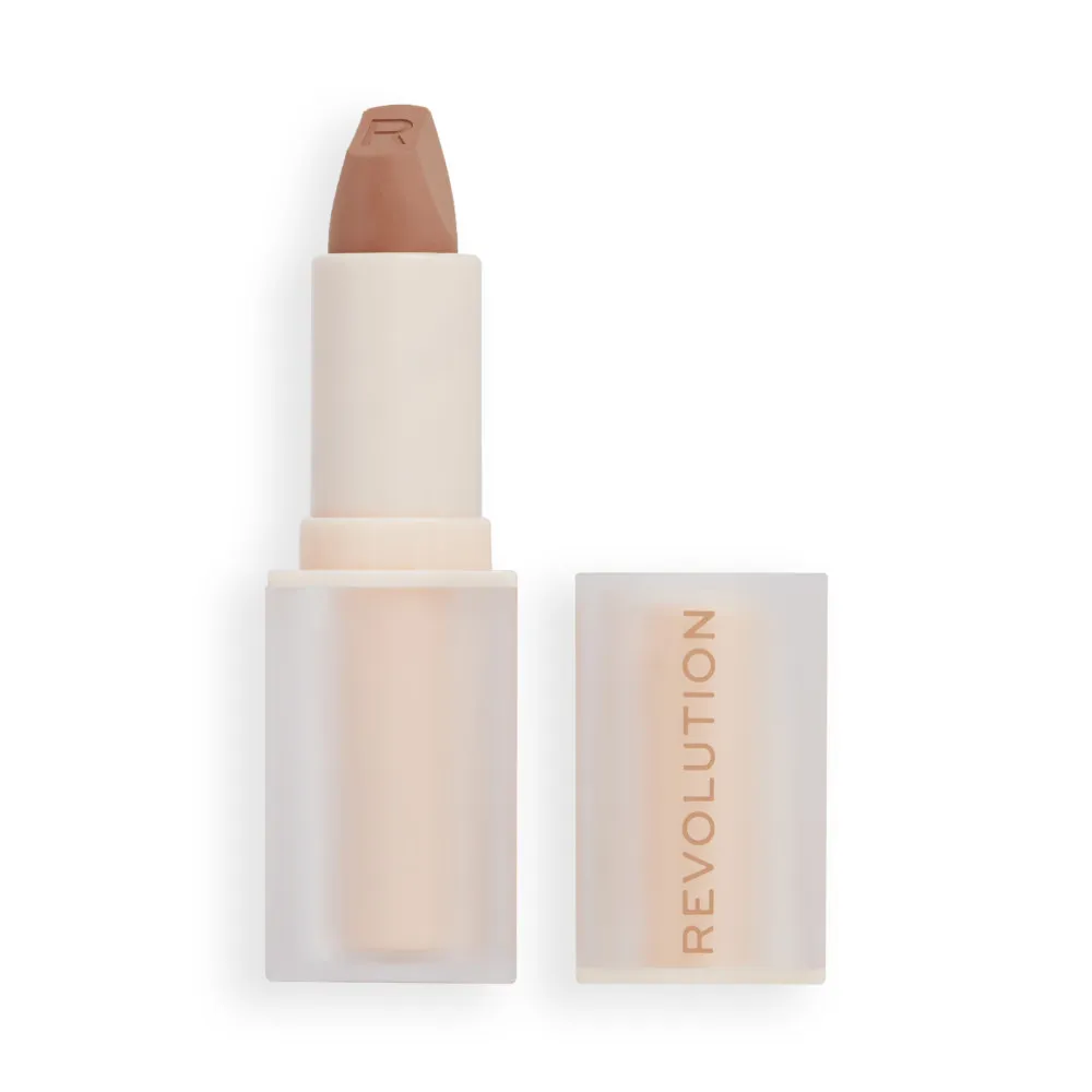 Revolution Lip Allure Soft Satin Lipstick - Chauffeur Nude