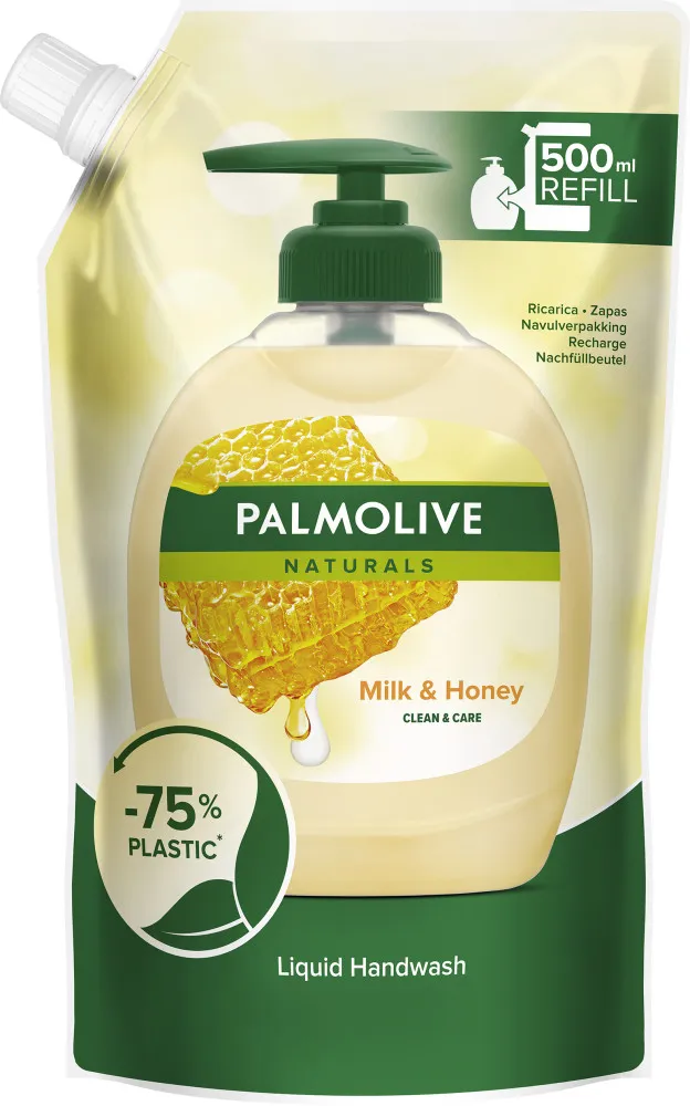 Palmolive rezerva sapun lichid - Naturals Liquid Soap Refill - Milk & Honey