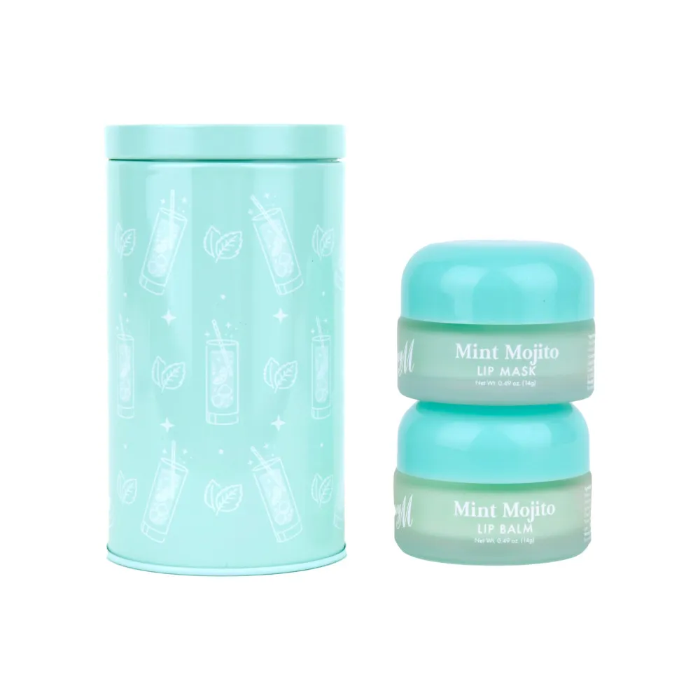 Barry M set ingrijire buze - Lip Care Duo - Mint Mojito