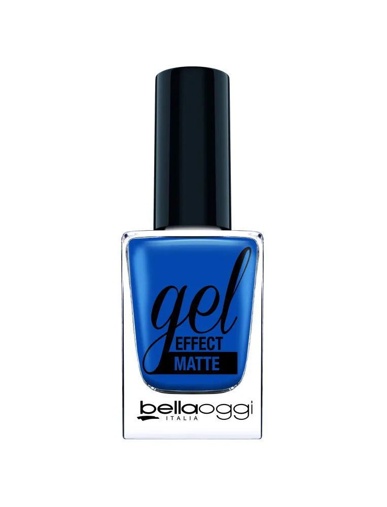 bellaoggi Gel Effect Matte Nail Polish - Glowing Blue