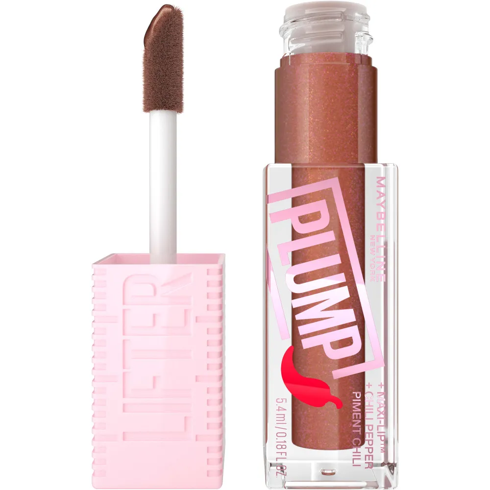 Maybelline New York Lifter Plump Lip Gloss - 007 Cocoa Zing