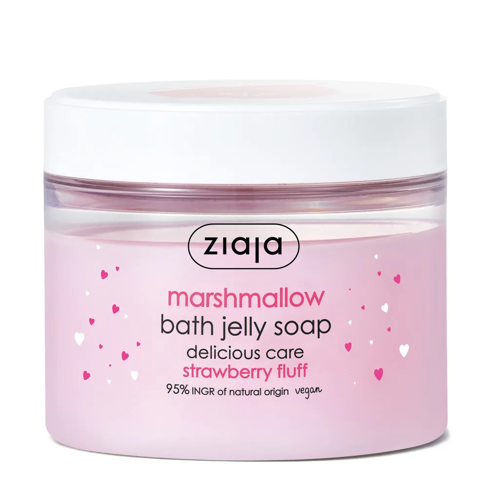 Ziaja jeleu de baie - Jelly Bath Soap - Marshmallow