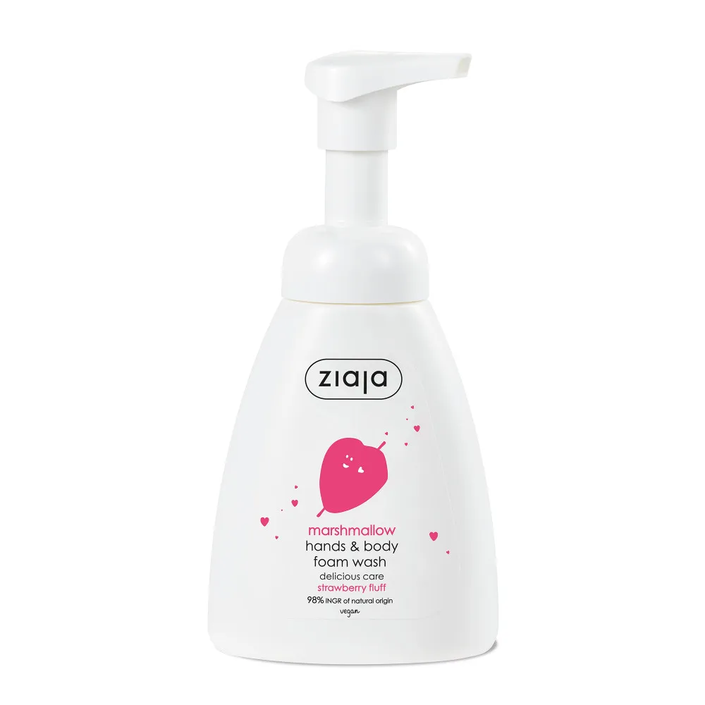 Ziaja spuma de maini & corp - Hands & Body Foam Wash - Marshmallow