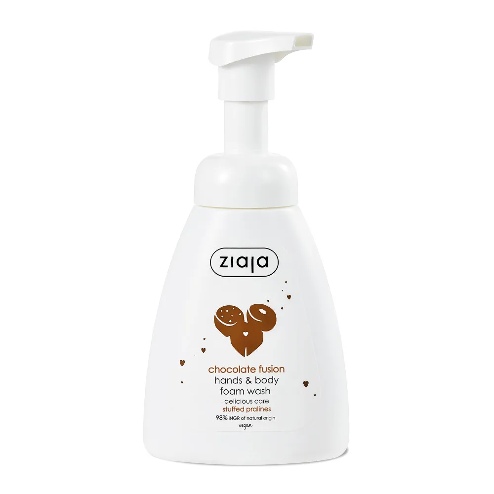 Ziaja spuma de maini & corp - Hands & Body Foam Wash - Chocolate Fusion