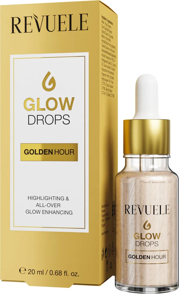 Revuele iluminator lichid - Glow Drops - Golden Hour