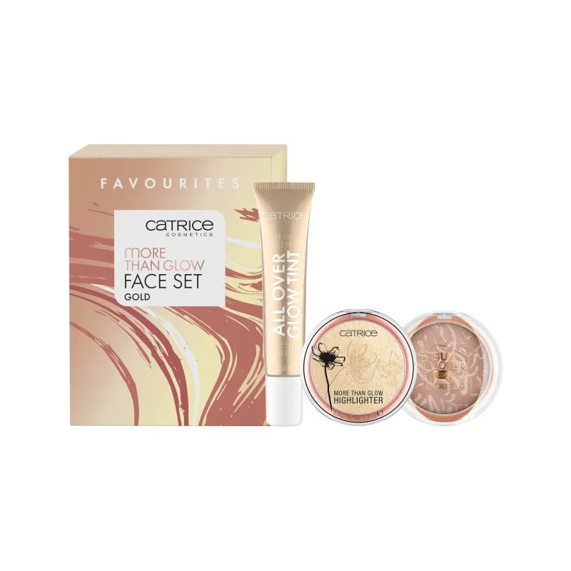 CATRICE kit fata - More Than Glow Face Set - Gold