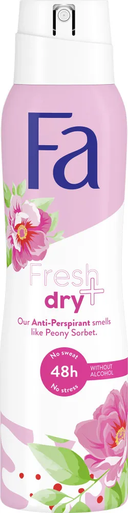 Fa deodorant - Deospray - Fresh & Dry Peony Sorbet