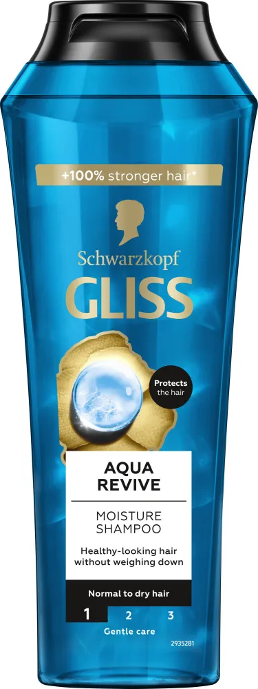 Schwarzkopf Gliss sampon de par - Aqua Revive Shampoo