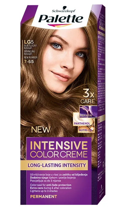 Schwarzkopf vopsea de par - Palette Intensive Color Creme - 7-65 Sparkling Nougat