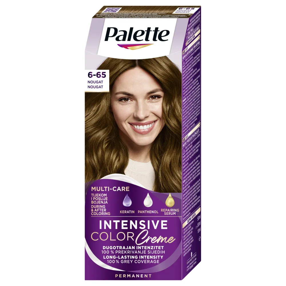 Schwarzkopf vopsea de par - Palette Intensive Color Creme - 6-65 Nougat