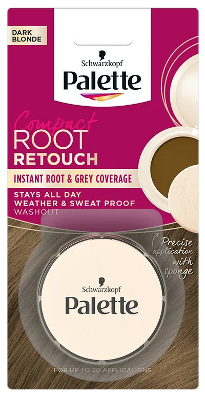 Schwarzkopf pudra pentru acoperirea radacinilor - Palette Root Retoucher - Dark Blonde