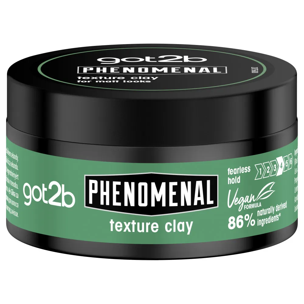 Schwarzkopf Got2b argila pentru par - Phenomenal Texture Clay