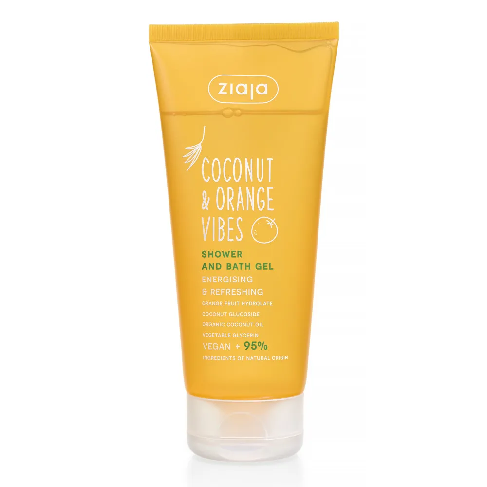 Ziaja gel de dus - Coconut & Orange Vibes Shower And Bath Gel