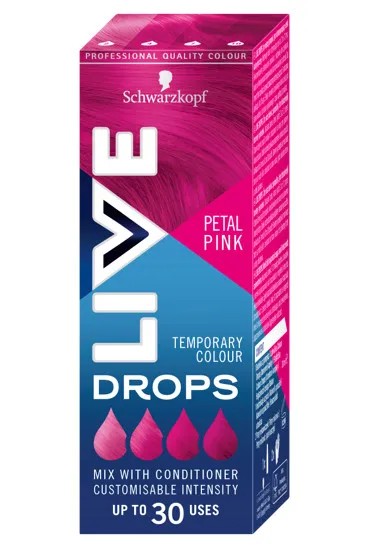 Schwarzkopf vopsea de par semi-permanenta - Live Color Drops - Petal Pink