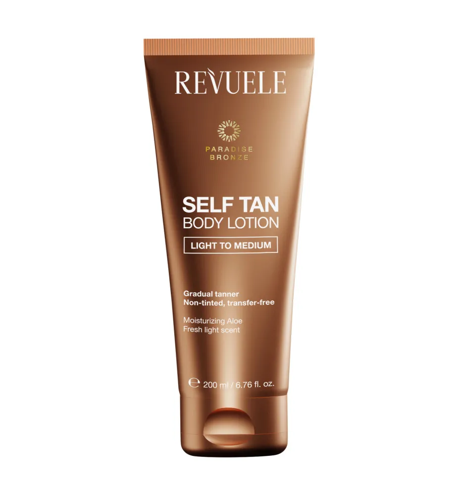 Revuele lotiune autobronzanta - Self Tan Body Lotion - Light To Medium