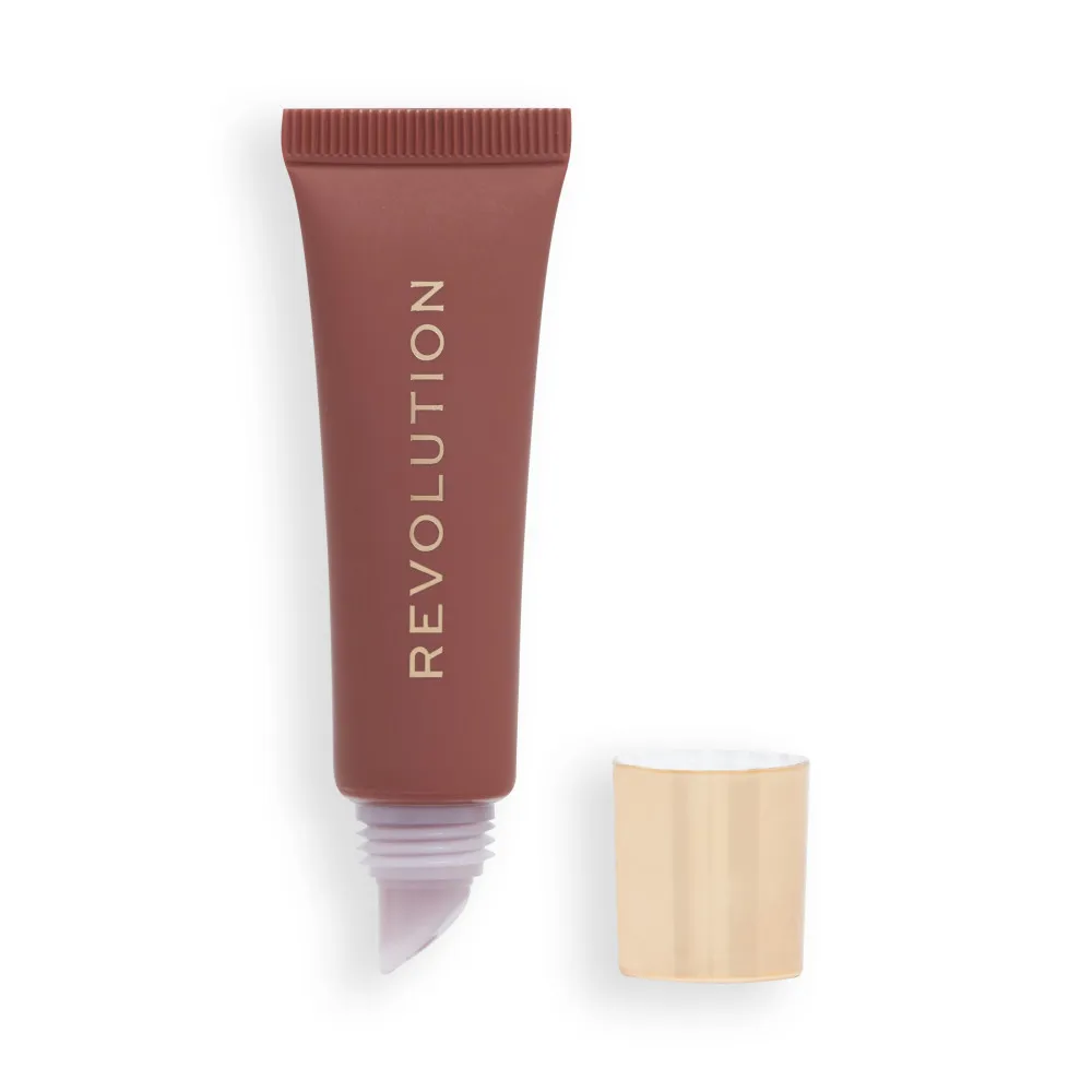 Revolution Juicy Peptide Lip Balm - Nude Latte