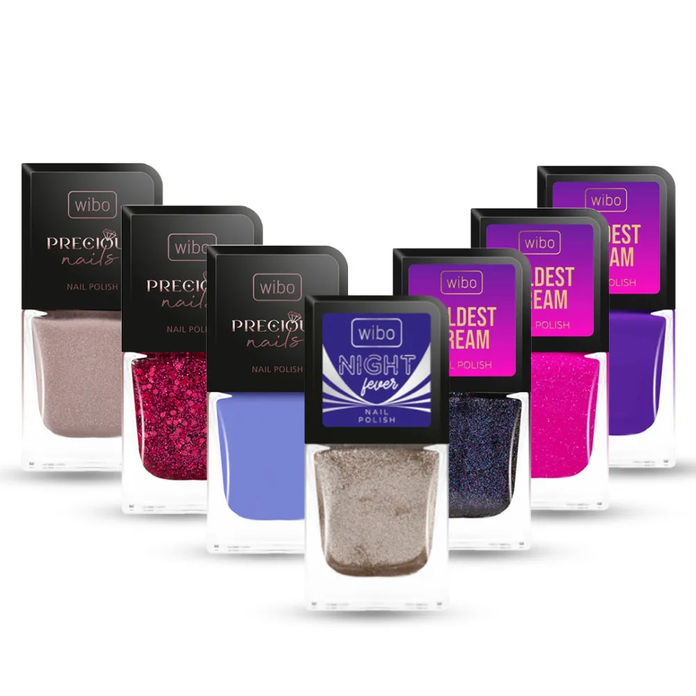 Wibo Nail Polish Set - 4