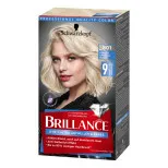 Schwarzkopf Brillance vopsea de par - 2in1 Lighter & Color - 801 Diamond Blond // Produse deteriorate