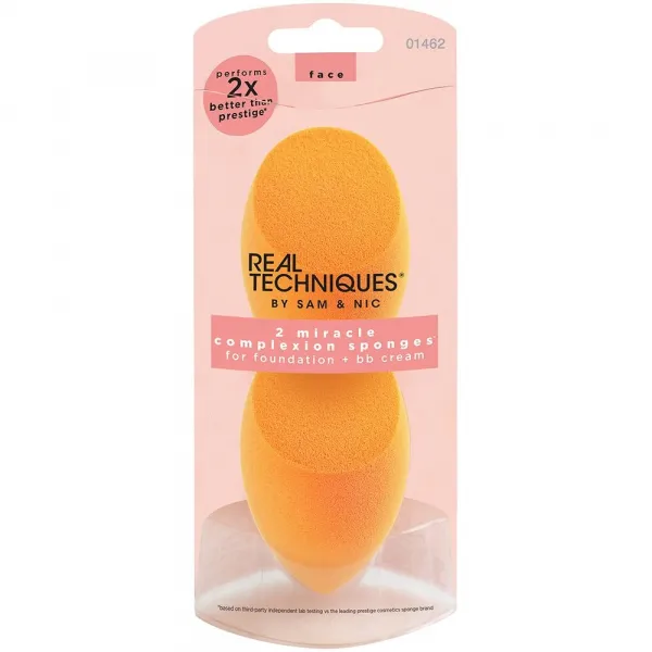 Real Techniques set bureti de machiaj - Miracle Complexion Sponge 2 Pack